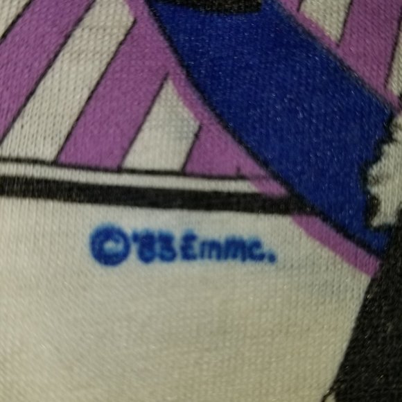 Vintage 1983 Rick Springfield Tour Shirt Single Stitch Raglan Size L - Picture 3 of 6